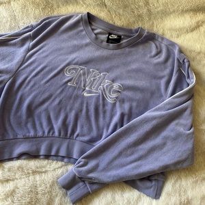 Nike cropped crew